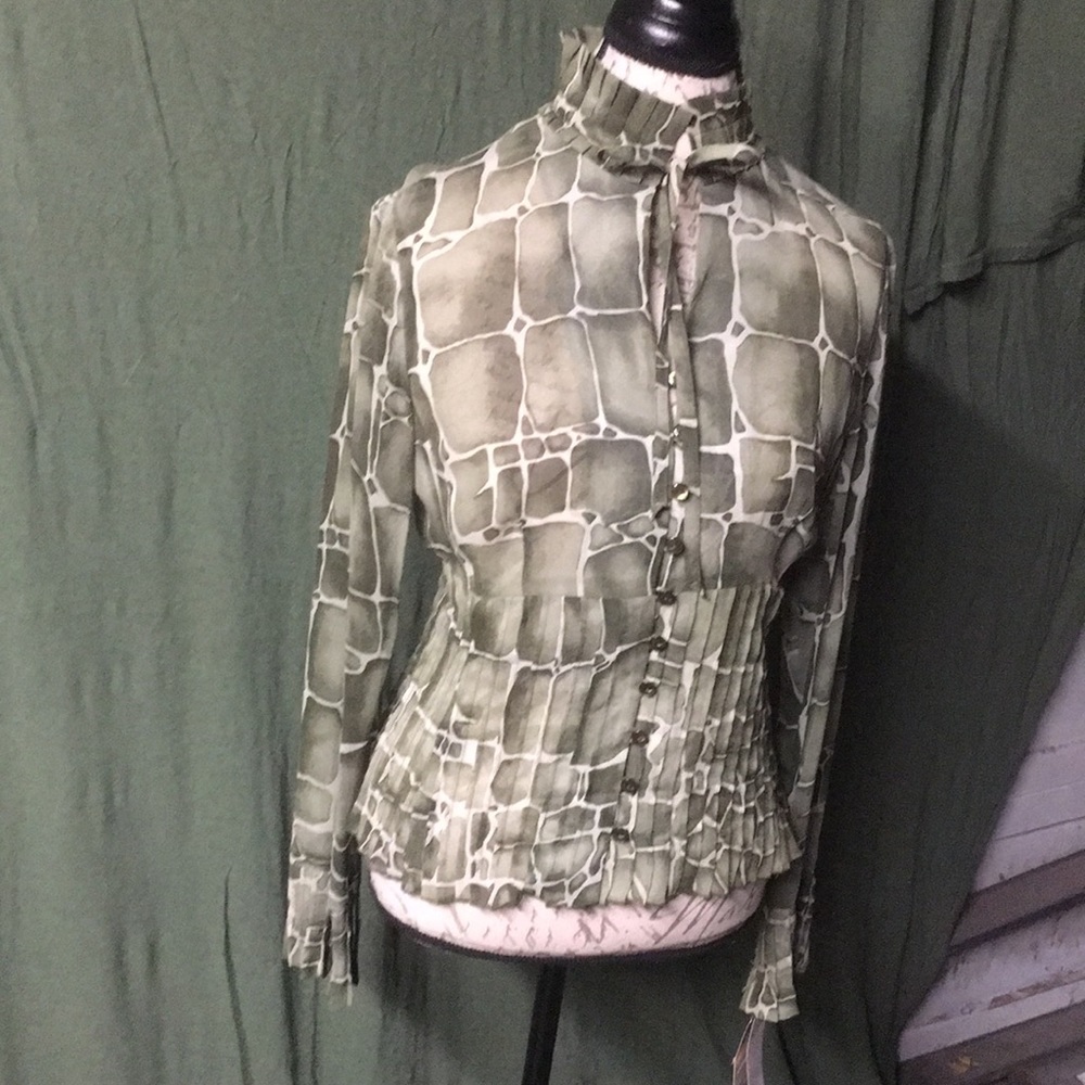 Per se 100% Silk blouse